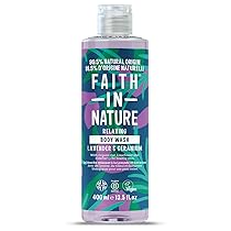 Faith in Nature Bagnodoccia Naturale alla Lavanda & Geranio, Addolcente, Vegano e Non Testato su Animali, Senza SLS e Parabeni, 400 ml