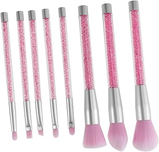 8pcs cepillo de maquillaje para mujer cepillo...