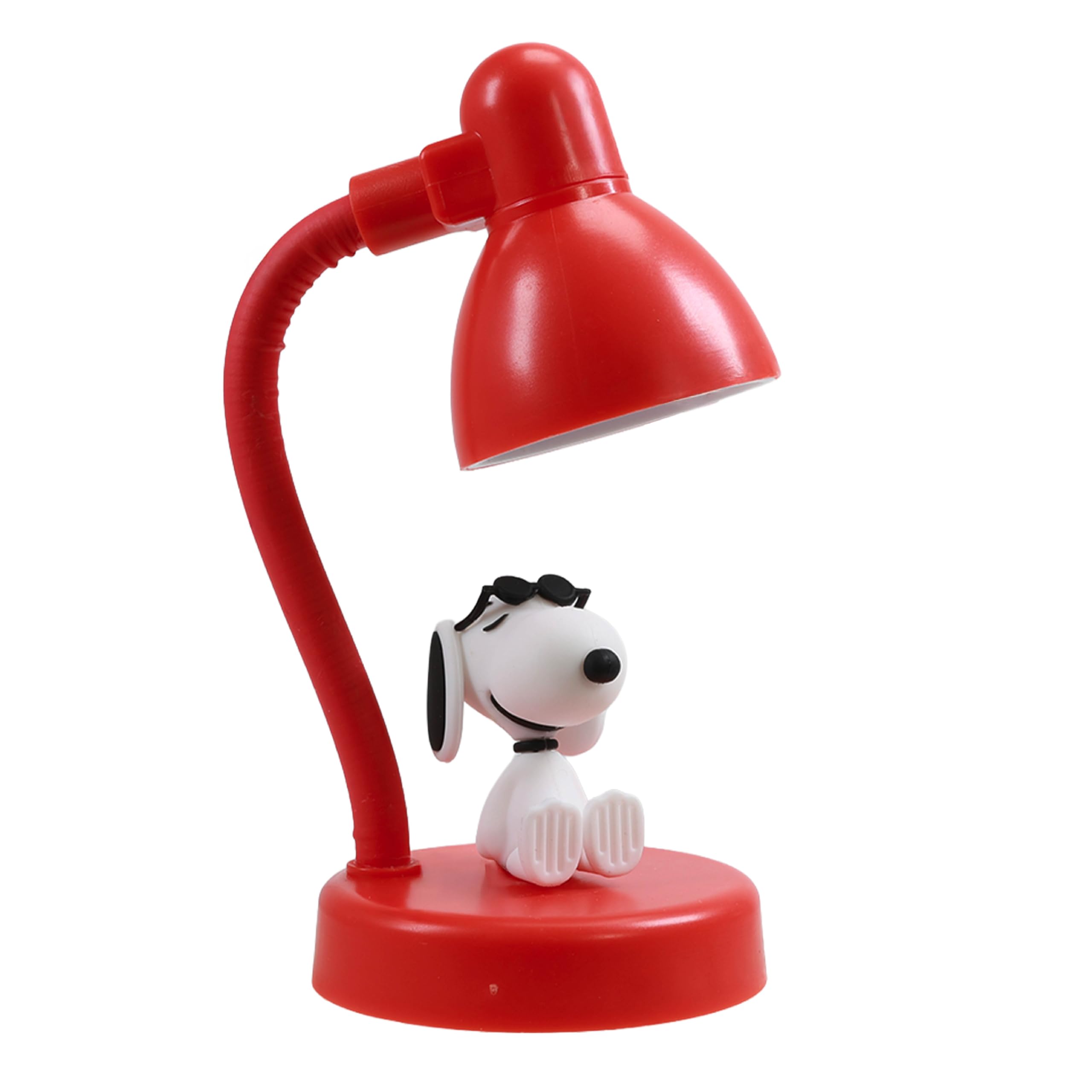 Blue Sky Studios Snoopy Mini Lamp – USB Desk Light – Cute Peanuts Collectible Figurine – Rechargeable Night Lamp – Official Licensed Gift