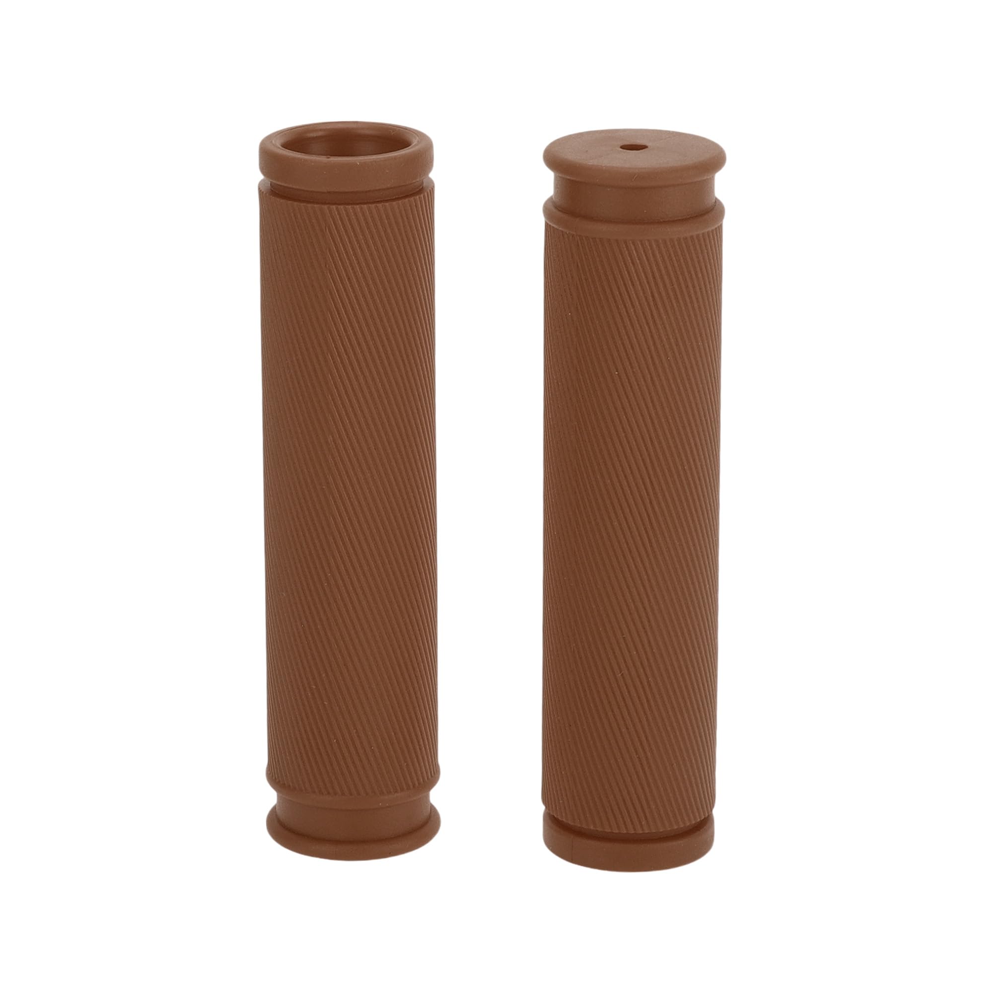 TUCKBOLD Bike Handlebar Grips Covers 125mm Long Lightweight Brown
