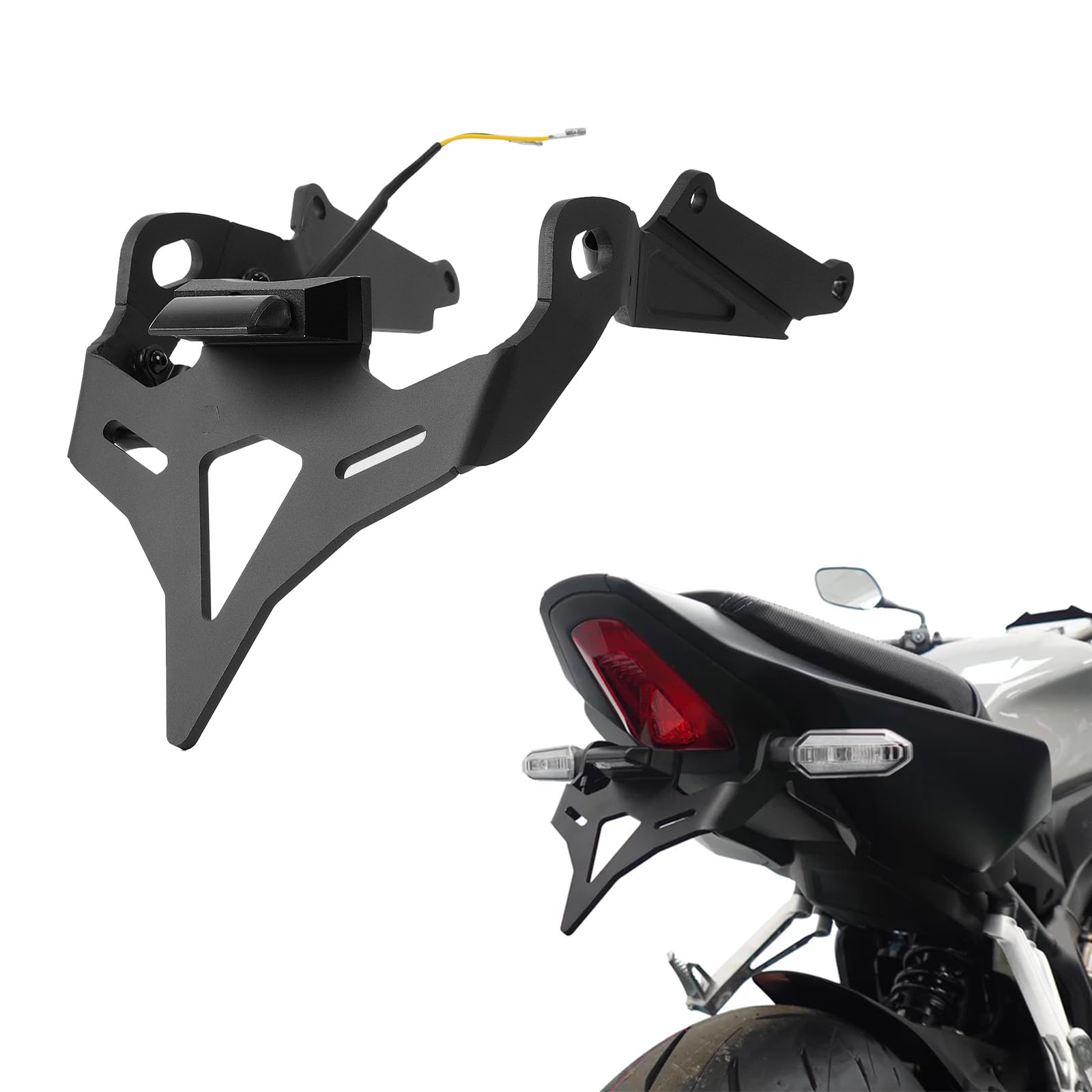 Portatarga per moto Tail Tidy compatibile con Honda CBR650R / CB650R CBR 650R / CB 650R 2021-2025