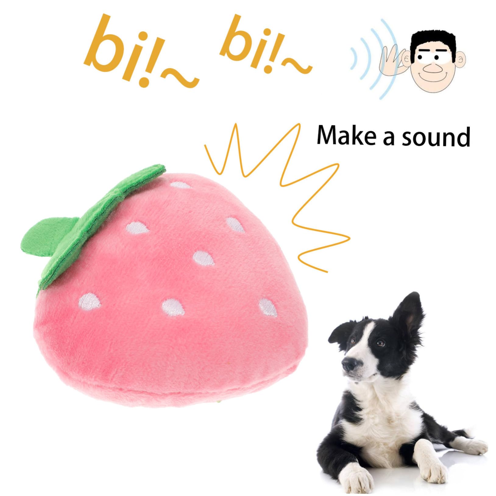 FOMIYES Jouet À Mâcher Couineur pour Chien Jouets pour Animaux De Compagnie pour Chiens Formation Matériau Sûr Jouet Interactif pour Chiot Jouets Sonores pour Animaux De Compagnie