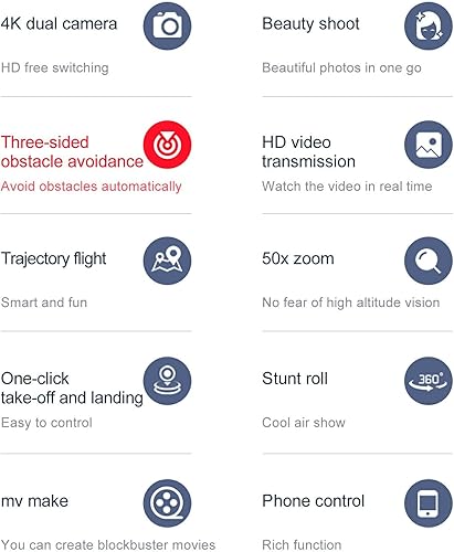 Miniatura 8 de Negro S85 Pro Rc Mini Drone 4K Profesional Hd Cámara Dual Fpv Drones Con Obstáculo Infrarrojo Evitación RC Helicóptero Quadcopte