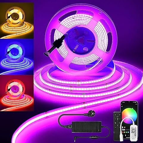 INDARUN 5m RGBW WiFi LED Strip Light Cover