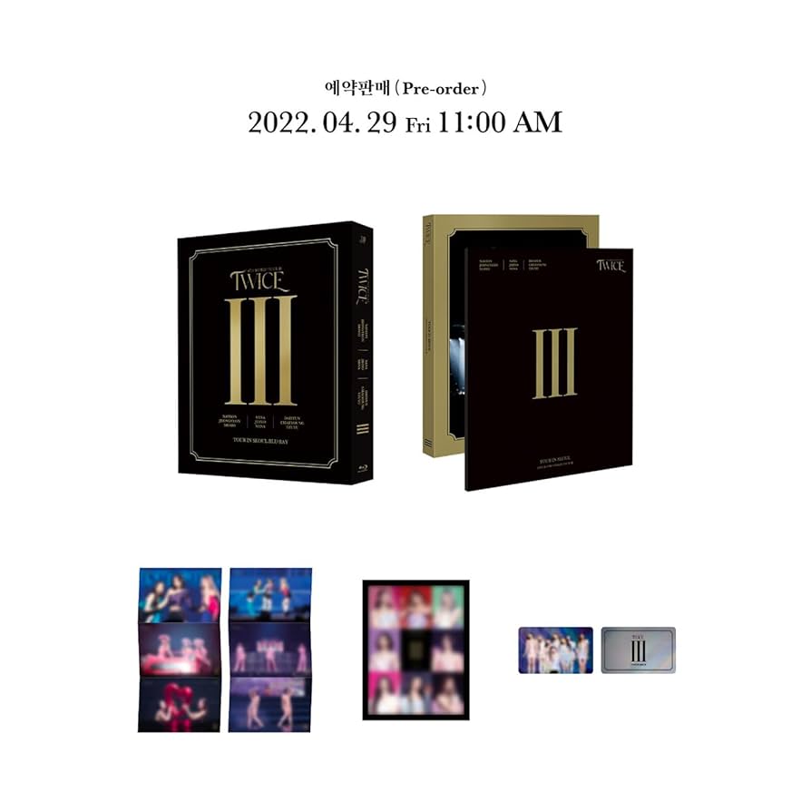 TWICE - 4TH WORLD TOUR Ⅲ IN SEOUL BLU-RAY [2 DISCS] Out