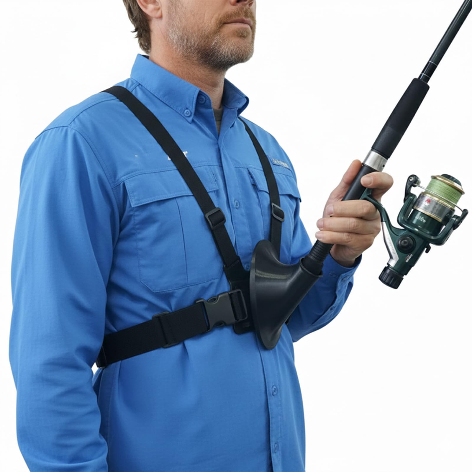 one handed fishing rod holder Amazon.com: Fishing Rod Holder one Hand, Fishing Rod Holder for Women & one  arm & Disabled Fishmen & Muscle Weakness, Fits Rods Butt ≤30mm : Sports &  Outdoors
