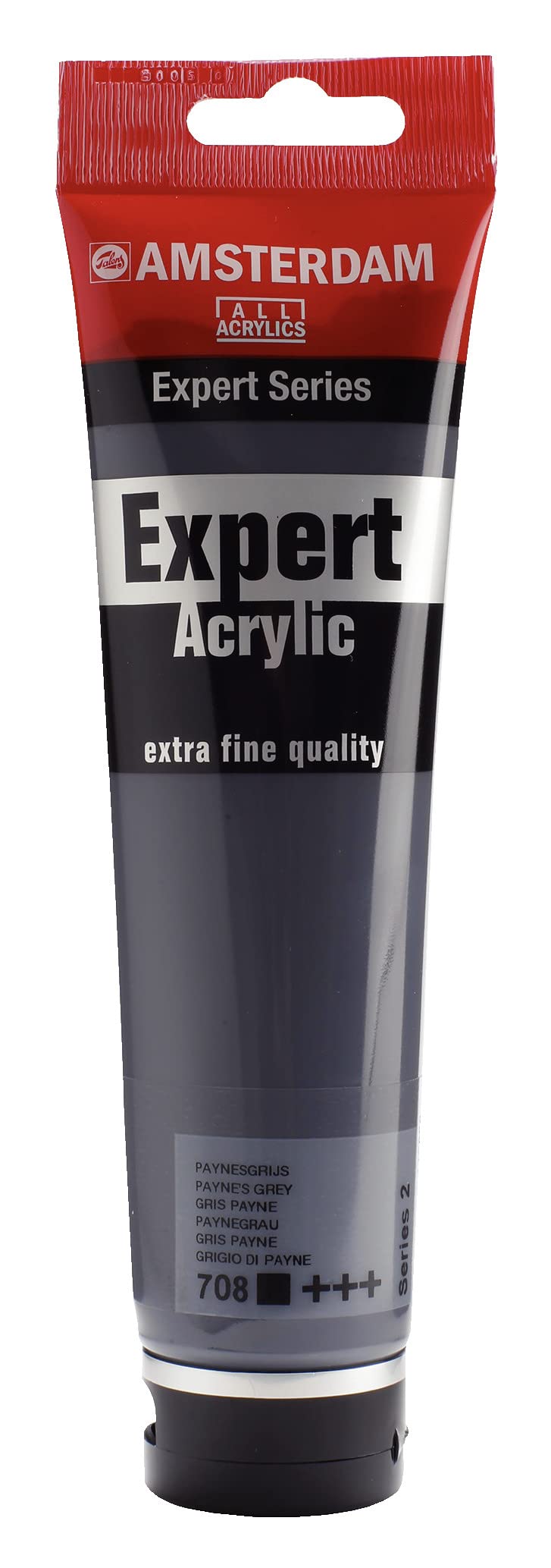 Amsterdam Expert Series Acrylic Paint - Payne's Grey 708-150 ml Tube - Heavy Body, Lightfast, Odorless, Durable, Flexible - Ideal for Artists, Canvas, Wood, Stone - Made in Netherlands