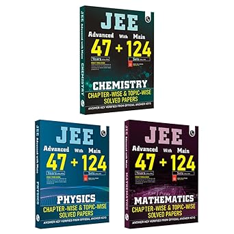 Buy PW JEE Advanced 47 Years with JEE Main 124 Sets PYQs Chapterwise ...