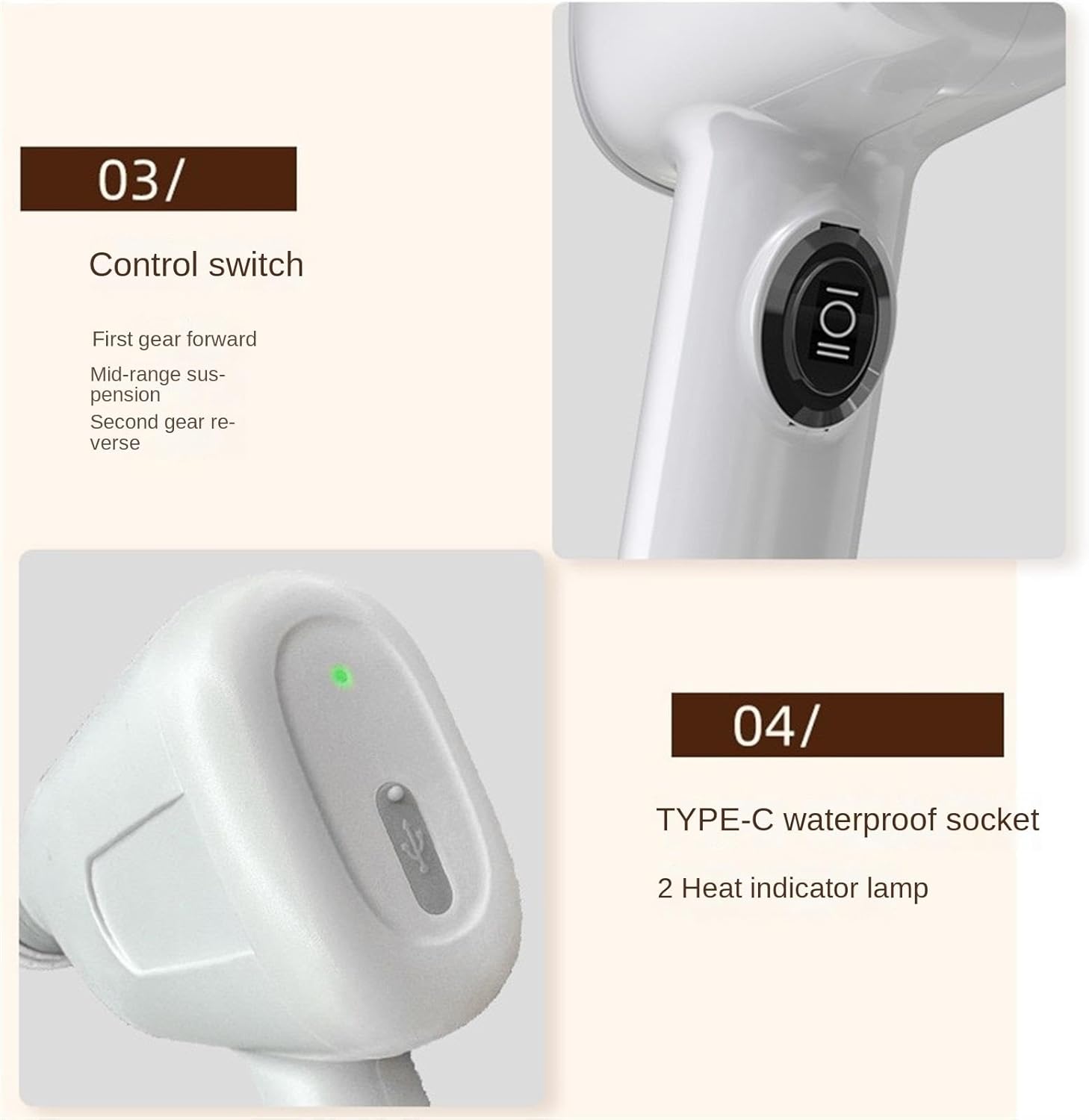 Noodle Machine, Electric Household Pasta Machine Handheld Portable Maker for Home Kitchen Homemade Spaghetti Ramen