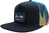 Vista 21 de Grace Folly - Gorra trucker unisex gorra de malla con cierre trasero negro (Black with Fade)
