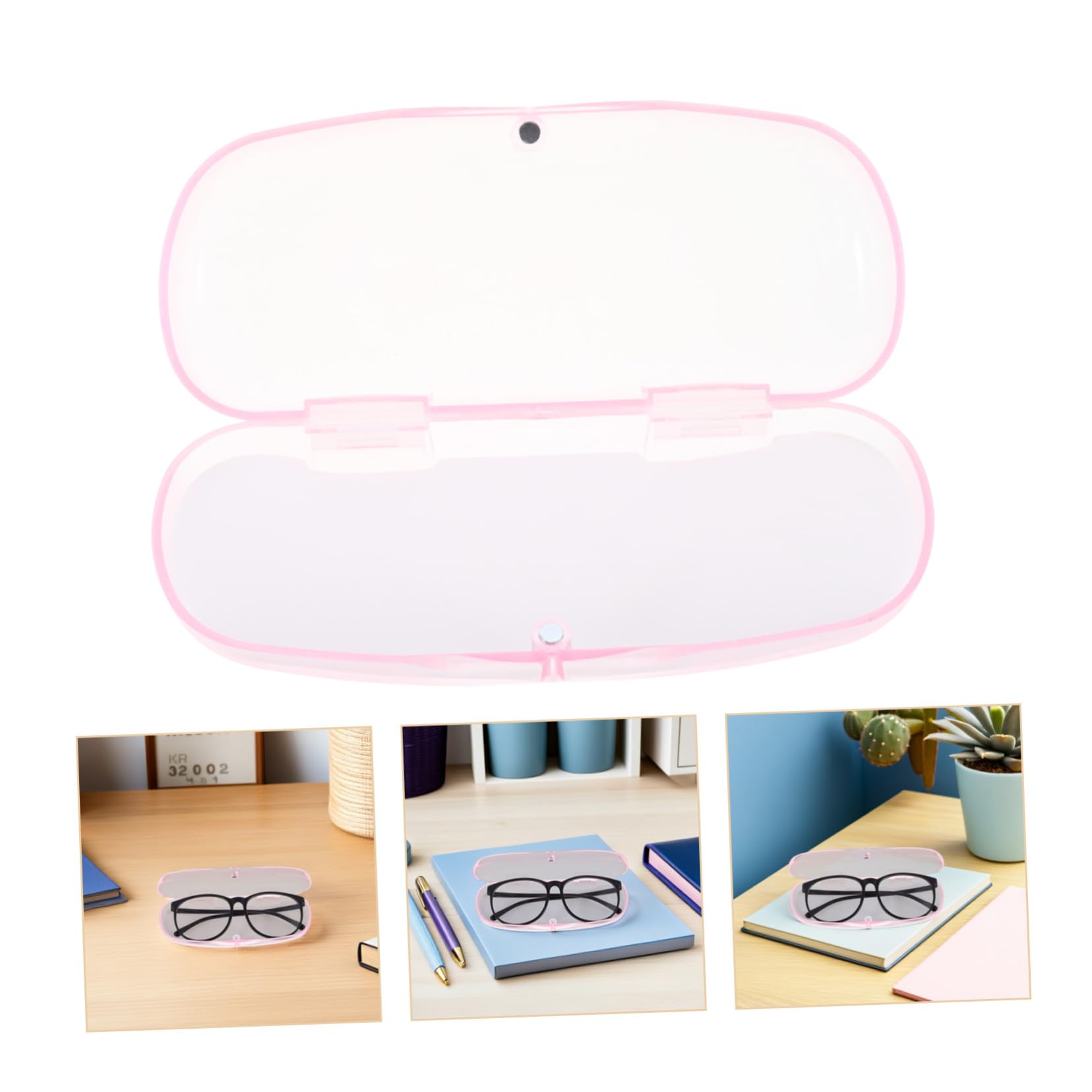 LIFKOME 10 Pezzi Custodia Per Occhiali Custodia Portatile Per Occhiali Contenitore Per Da Ragazza Per Compatta Per Riporre In Viaggio