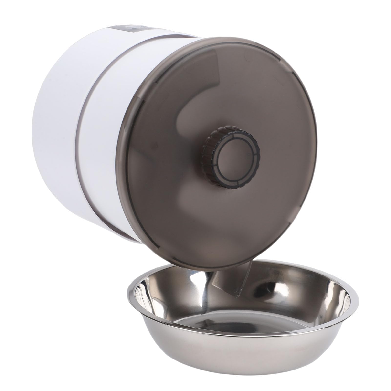 Dispensador de Comida para Gatos Timed de 4L, Alimentador de Mascotas Montado en la Pared Basado en la Nube para Gatos y Perros