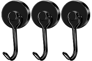 80LBS Magnetic Hooks Strongest Magnetic Hook for Hanging, Dream Super Locker