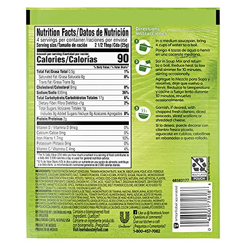 Knorr Tomato Alphabet Pasta Soup Mix, 3.5 oz