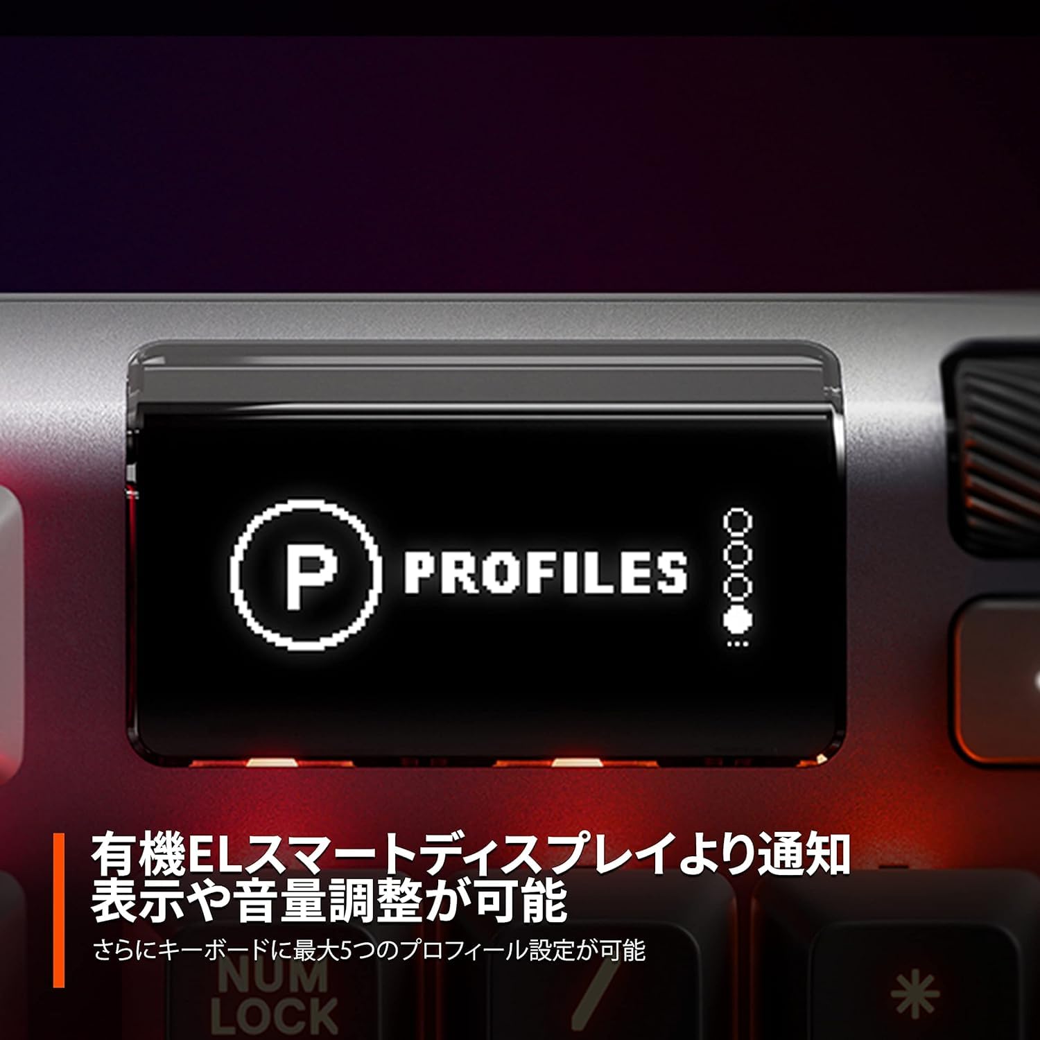 Amazon.co.jp: SteelSeries ゲーミングキーボード 有線 ハイブリッド