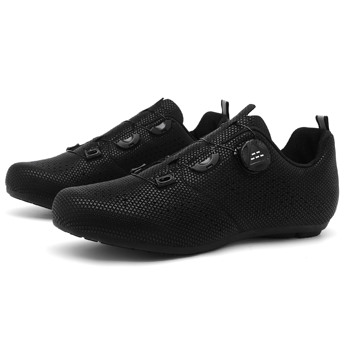 Zapatillas Ciclismo Sin Calas Hombre Mujer, Antideslizantes Zapatos Bicicleta de Carretera Montaña con Suela de Goma