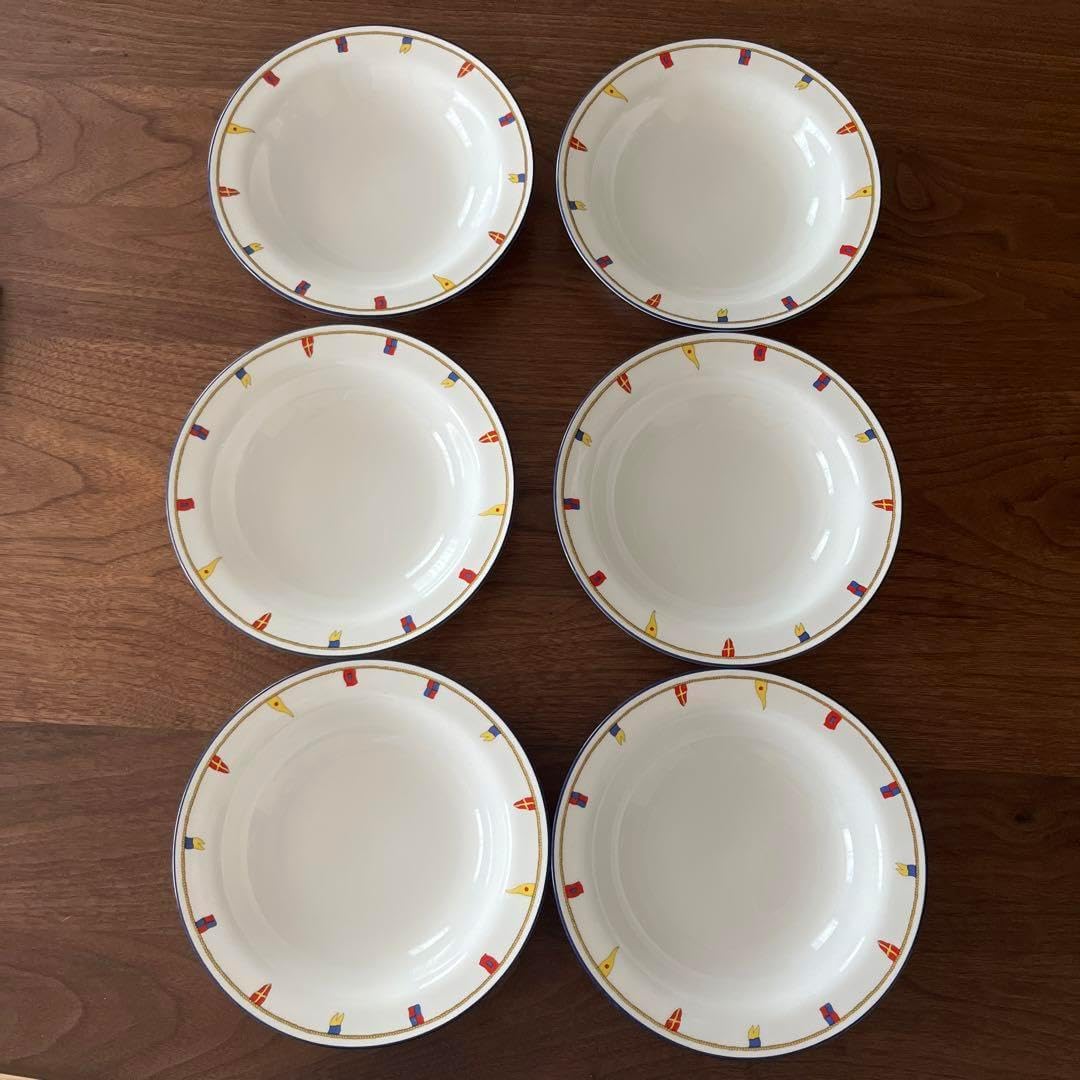 リチャードジノリ　クリッパー21cm皿５枚セット 楽天市場】リチャードジノリ[Richard Ginori] クリッパー