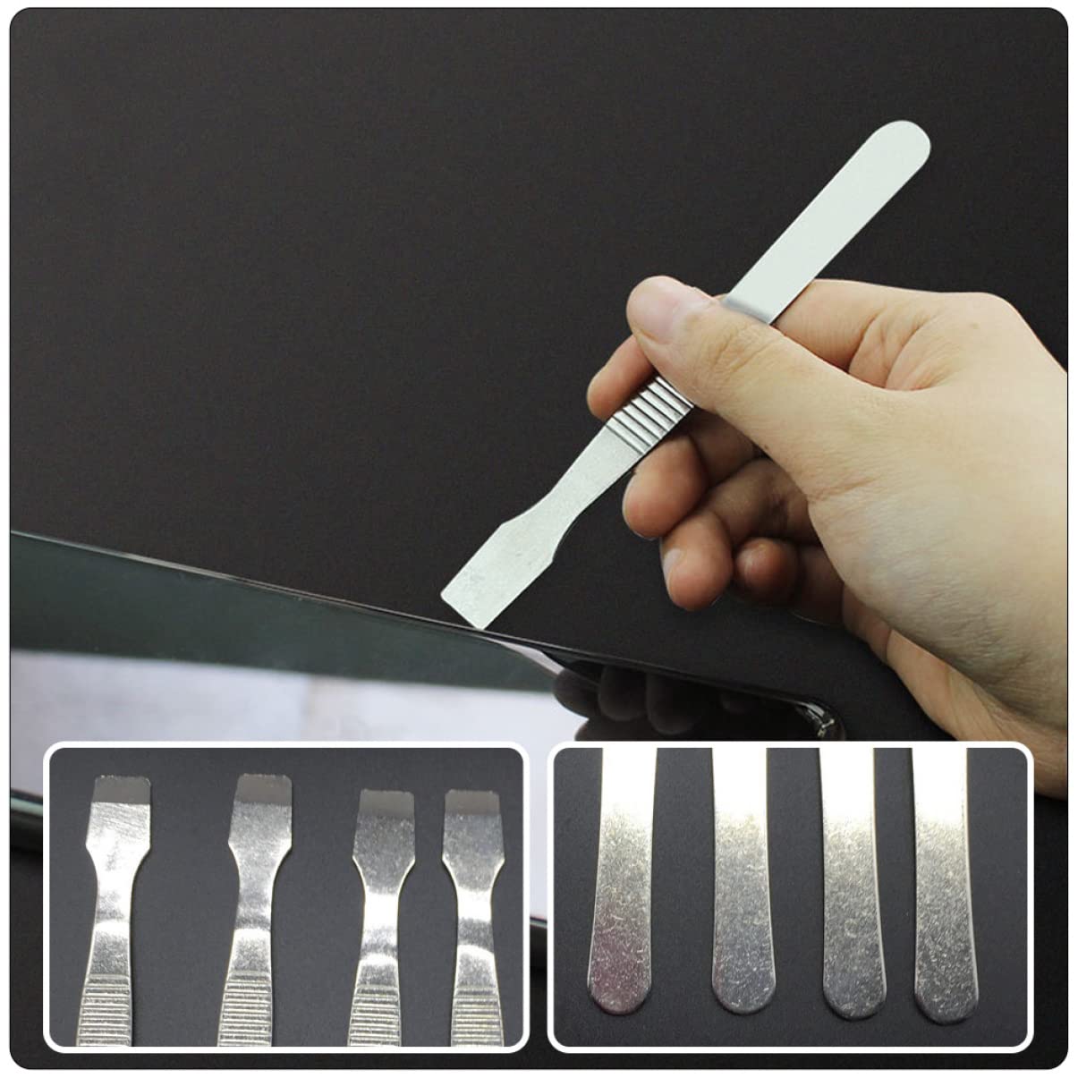 COLLBATH 5Pcs Mobile Phone CPU Scraper Tool for Motherboard Repair Durable Lightweight Professional Disassemble Kit for Electronics Maintenance