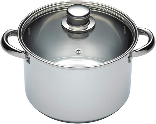 Miniatura 4 de Kitchen Craft Sartén vaporera de 3 niveles en caja de regalo, 7.9 in (8 pulgadas), color plateado