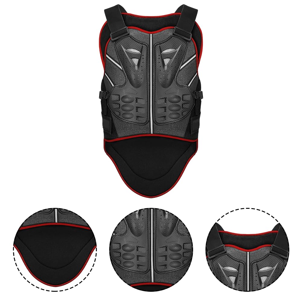 Gilet De Protection pour, Protection Dorsale, Protection pour Motocross, Ski, Équitation, Patinage, Gilet Antichute, Équipement De Protection
