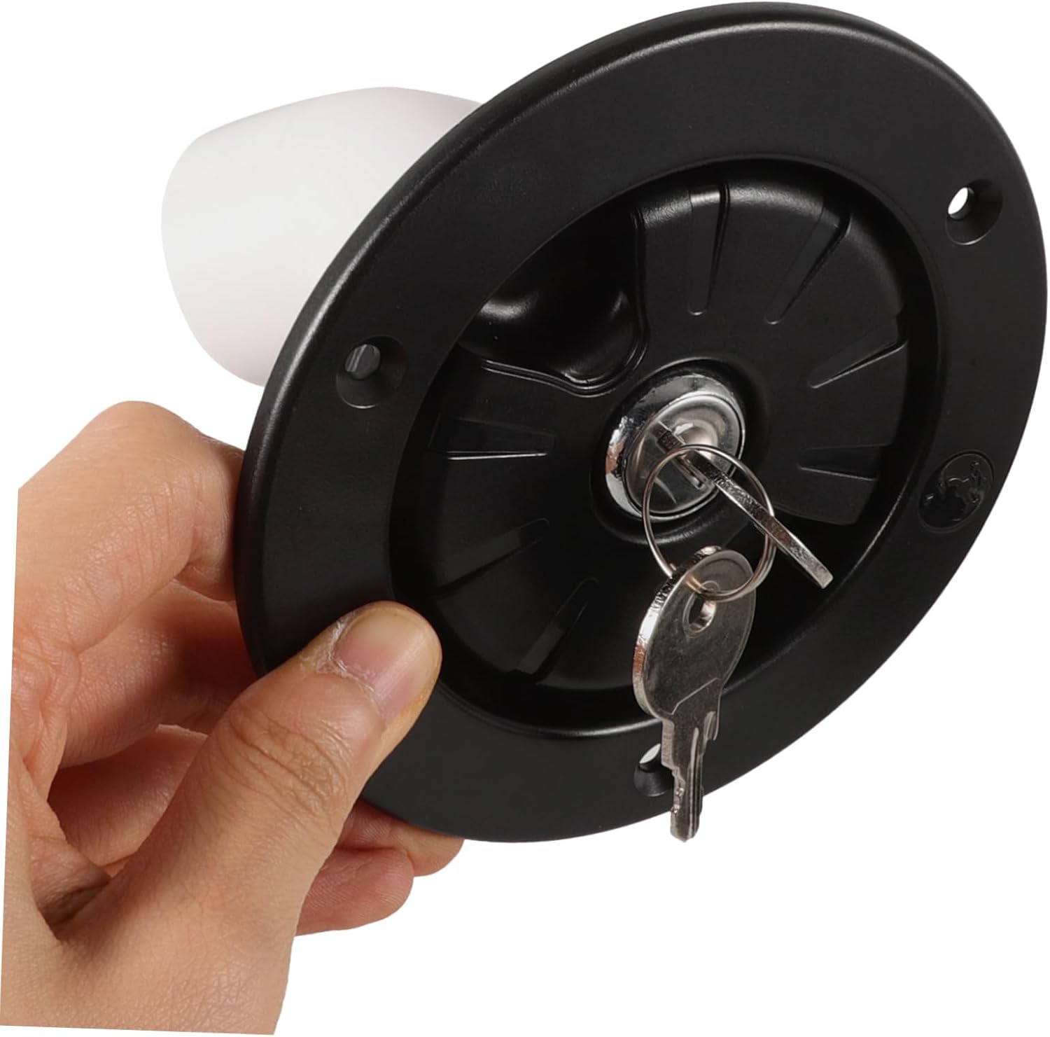 2pcs Rv Water Fill Cap Freshwater Inlet Connection for Rv Water Tanks Stylish Fill Inlet Accessory Easy Installation for Camper and Travel Trailer Parts