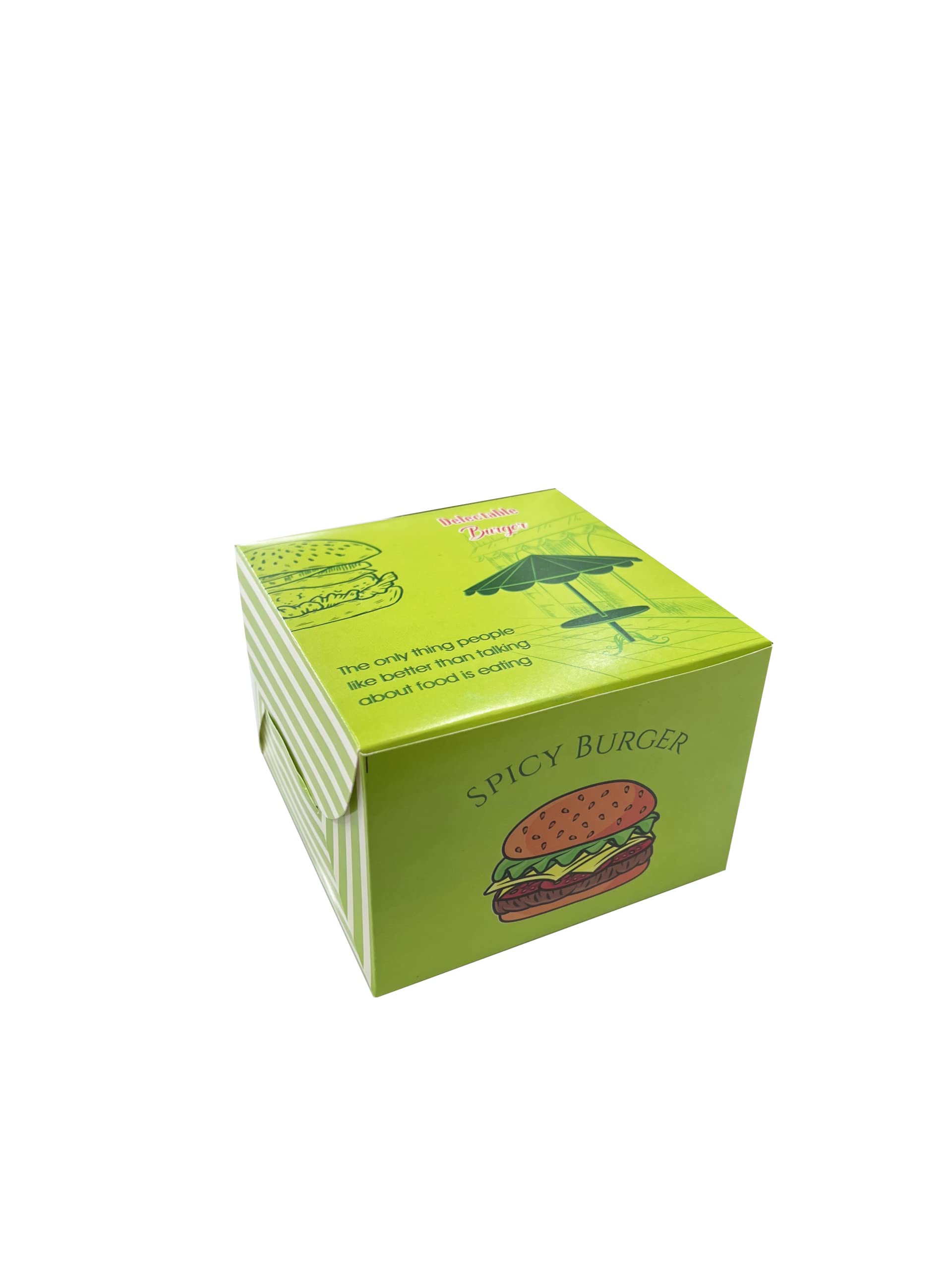 Burger Boxes for Delivery - 100 Pack -1 Burger Boxes for Delivery - 100 Pack -1