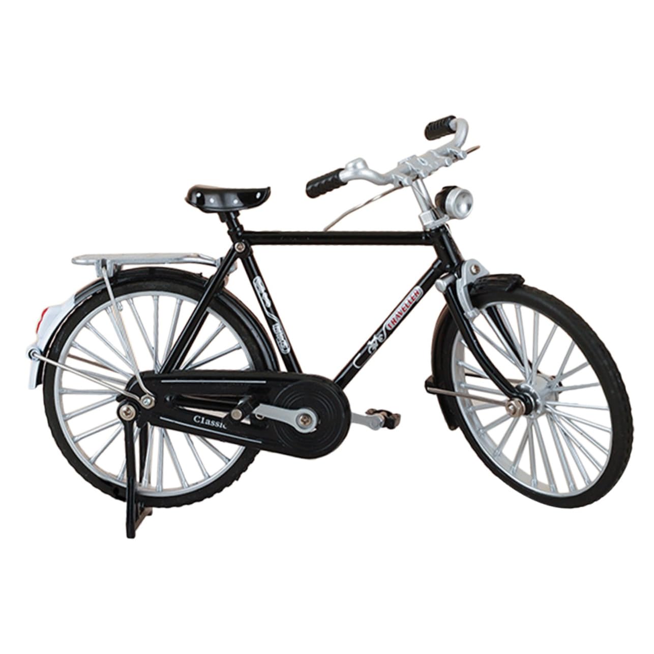 PRETYZOOM Bike Model for Desk Vintage Bicycle Ornament Iron Art Miniature Figurine Home Decor