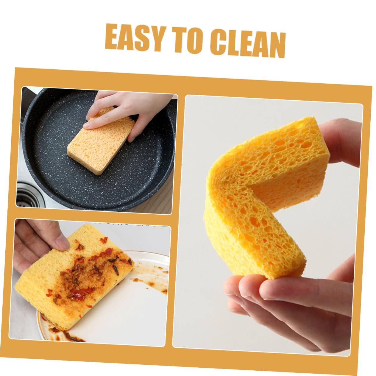Cabilock 18piezas Esponjas De Limpieza para Cocina Esponjas Multiusos para Lavar Platos Fregaderos y Utensilios Material Resistente y Duradero para Uso Diario Hogar