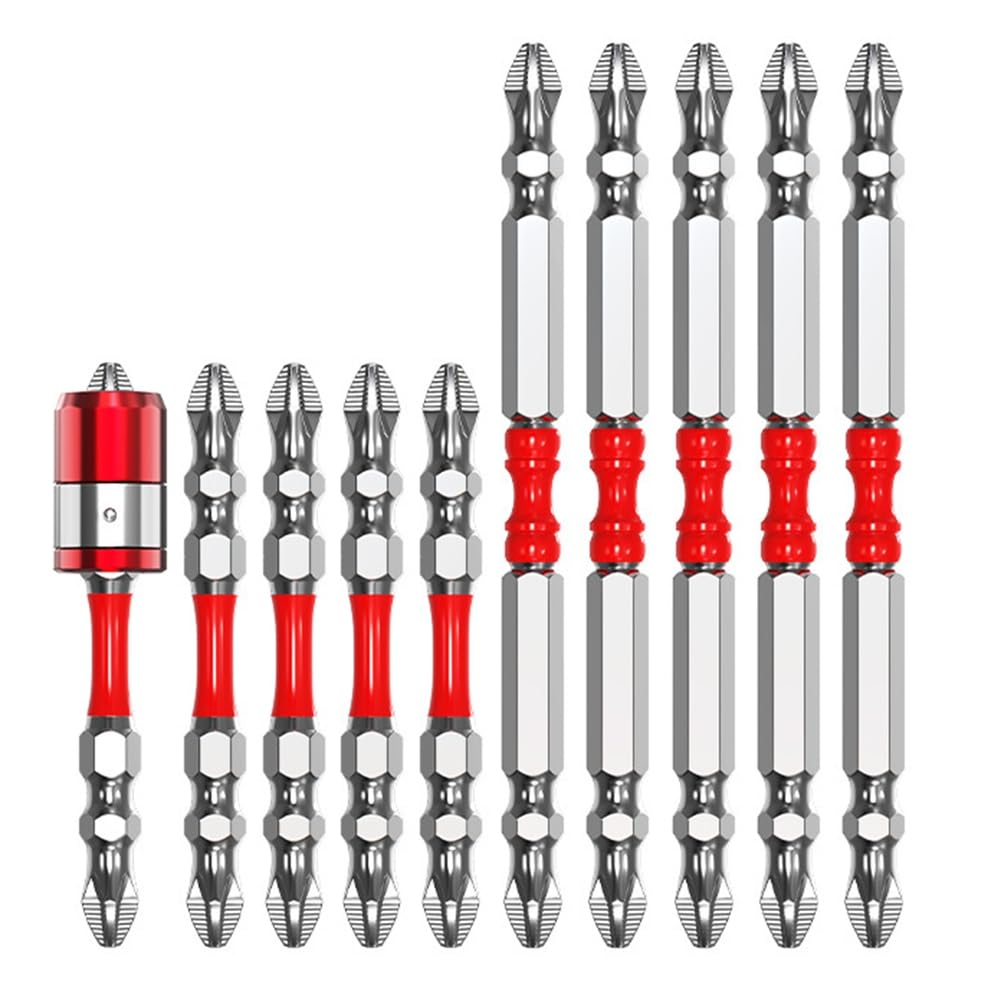 UDSKNV[KSL Electric Drill Bit Set- PH2 Magnetic Screwdriver Bits 1/4 Inch Hex Shank 65mm 100mm Multiple Size Bit Tool