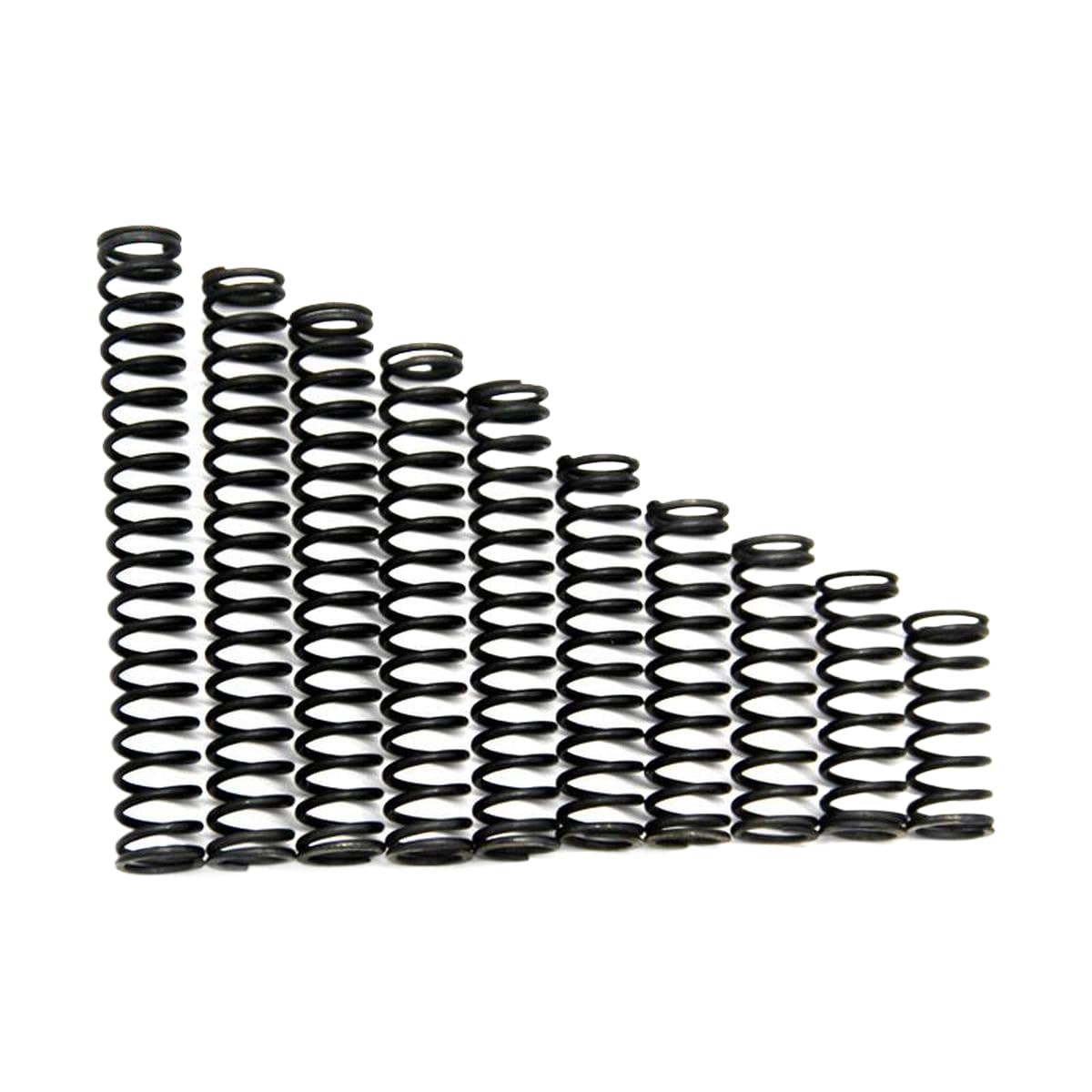 5 Pcs 65MN Steel Springs Wire Diameter 1.2mm Outer Diameter 11mm Length 55mm, Compression Spring for Industrial Machinery & Automotive
