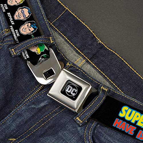DC Comics Seatbelt Buckle Belt DC Originals Super Heroes Have Issues Too2