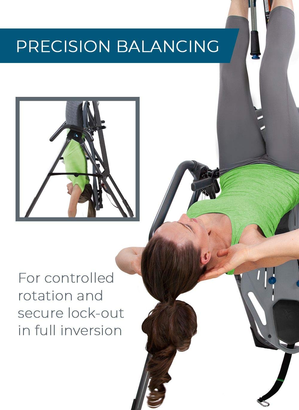 Buy Teeter FitSpine X3 Inversion Table, Deluxe EasytoReach Ankle Lock