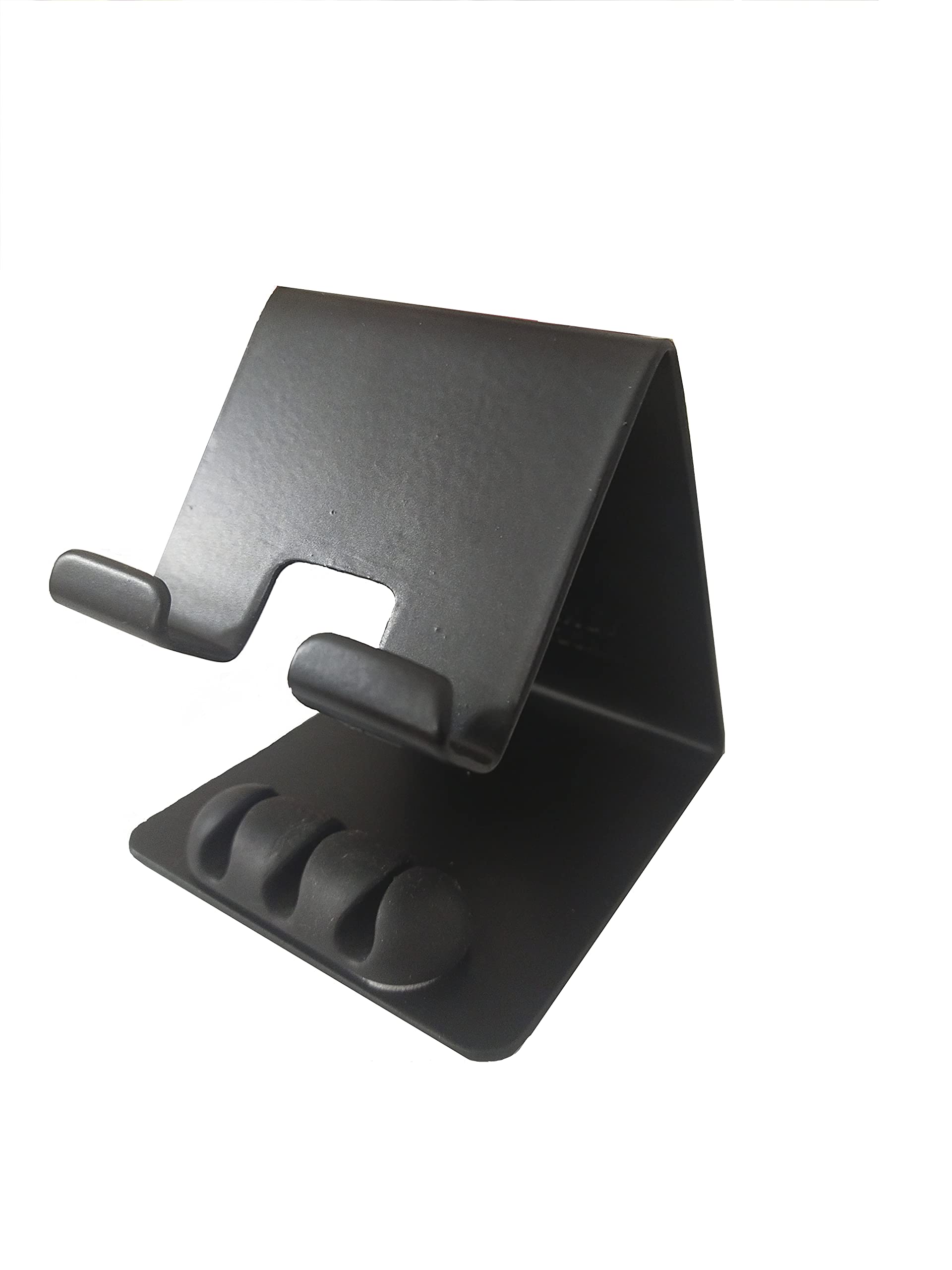 Mobile Holder, Phone Holder, Phone Stand, Mobile Stand for Bed, Table and Online Classes for Phone and Tablet (Up to 10.1 inch) (Version 2.0 - Black)