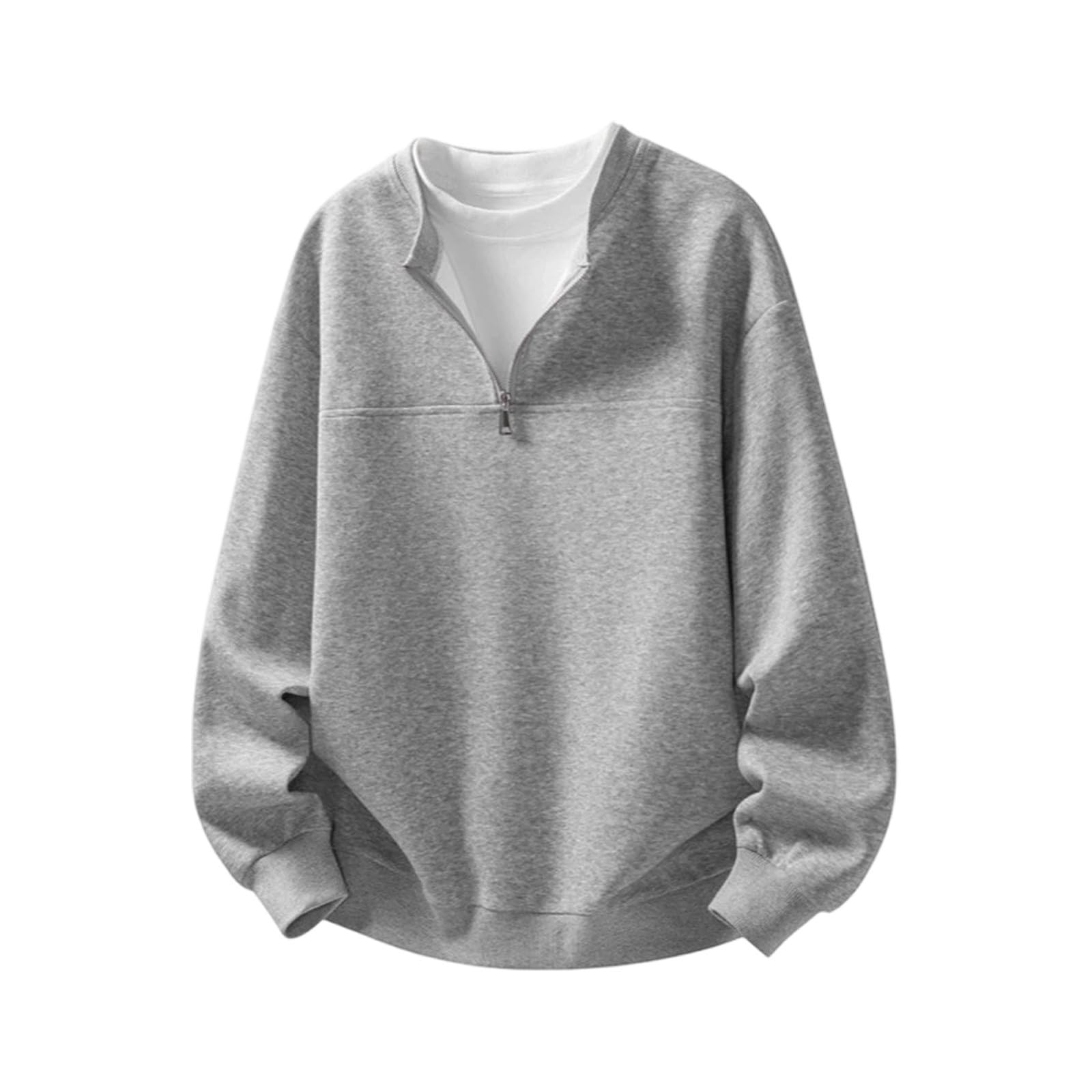 Sudadera ligera para correr y trabajar con cuello alto adaptable 5