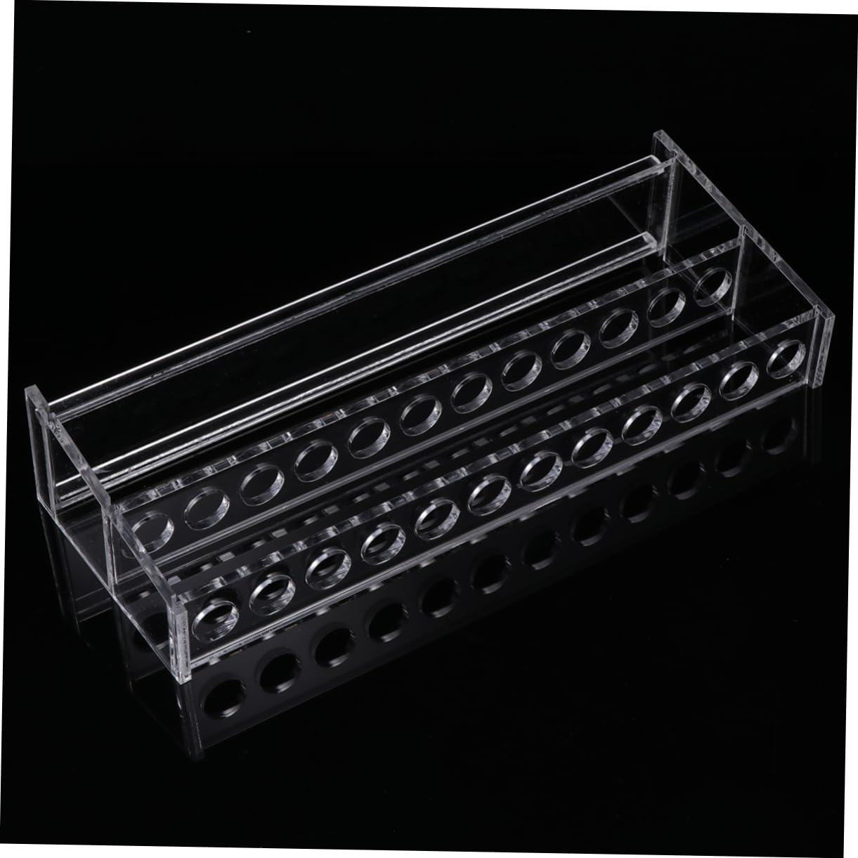 Ciieeo 2 Set per Provette Trasparente Design Smontabile per Laboratorio Scolastico Accessorio Pratico e Stabile per La Pulizia e Organizzazione