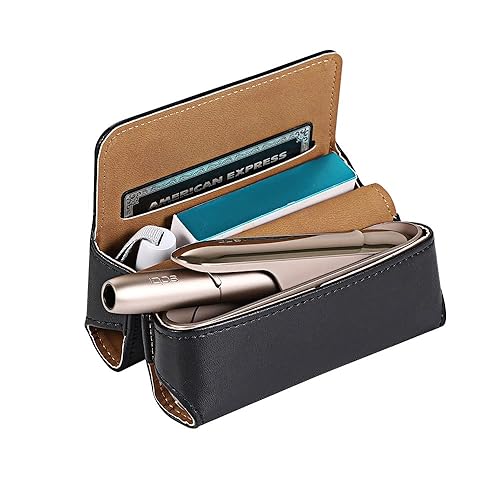 Miniatura 2 de KAIDON Funda para IQOS 30  IQOS 3 Duo no para IQOS 30 Multi Funda de piel sintética de almacenamiento Número de modelo KDN-I28 negro