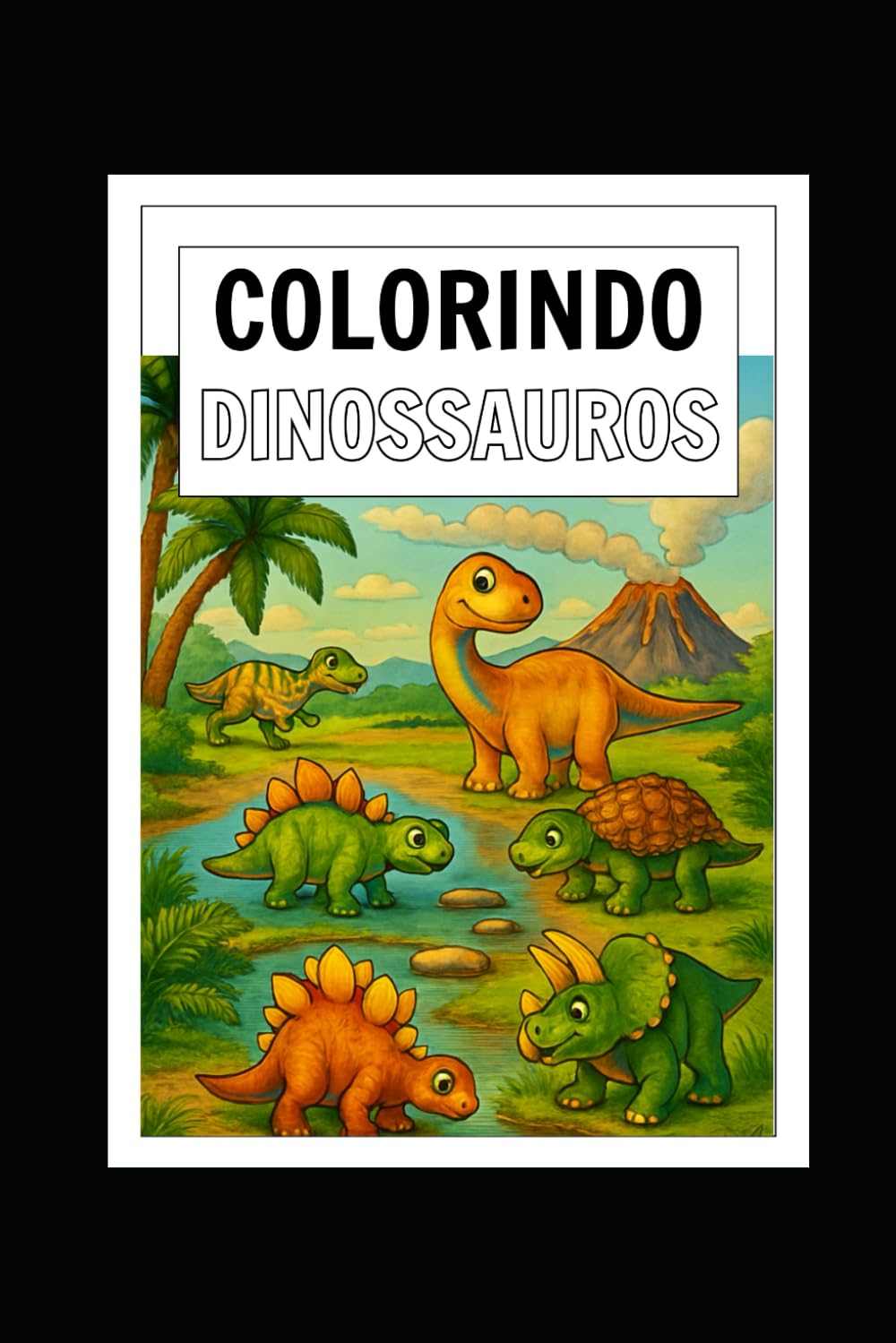 Colorindo Dinossauros