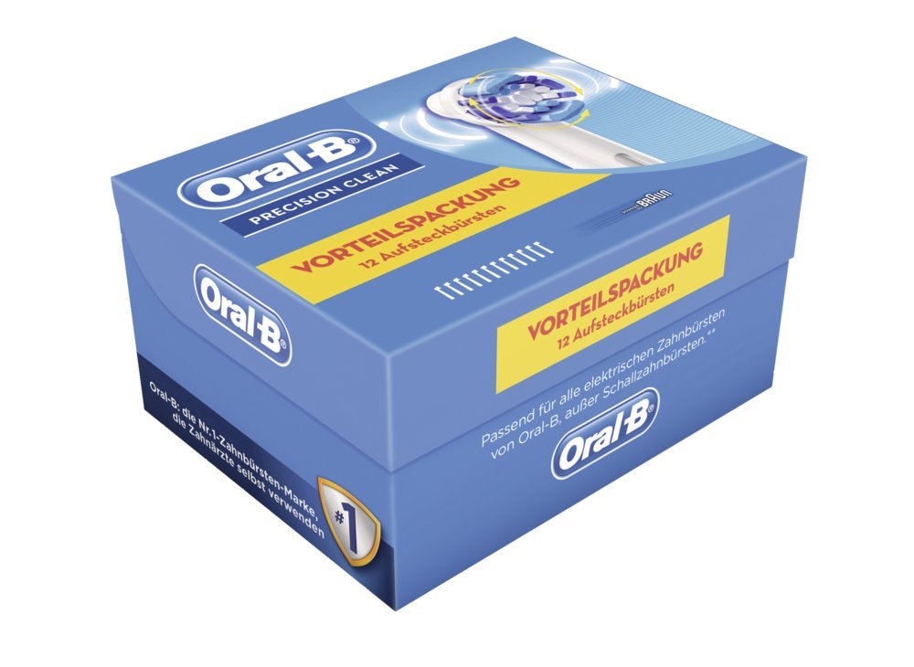 Braun Oral-B PrecClean 12er Aufsteckbürsten