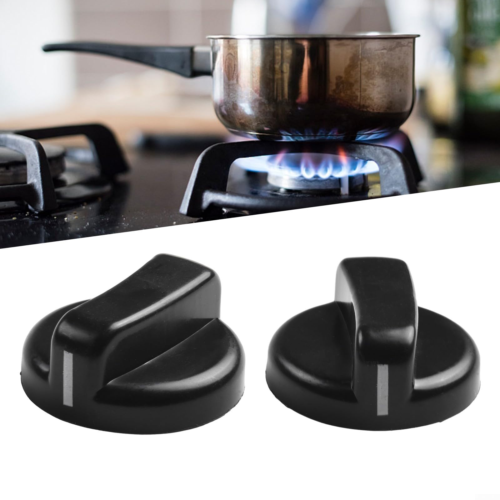 Ersatz Drehknopf, 2 Stück Universal Küchen Gasher Produktbild-Vorschau 8
