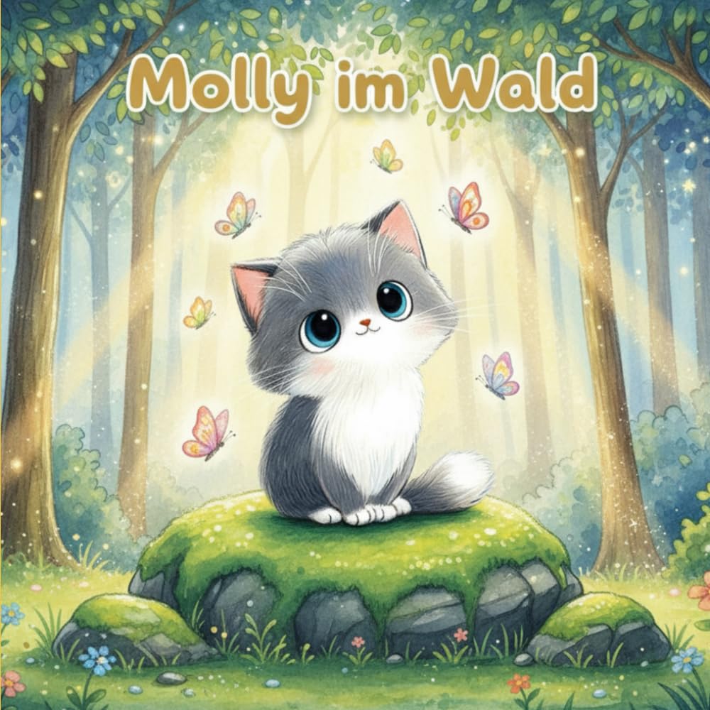 Molly im Wald: Die kleine Katze trifft neue Freunde
