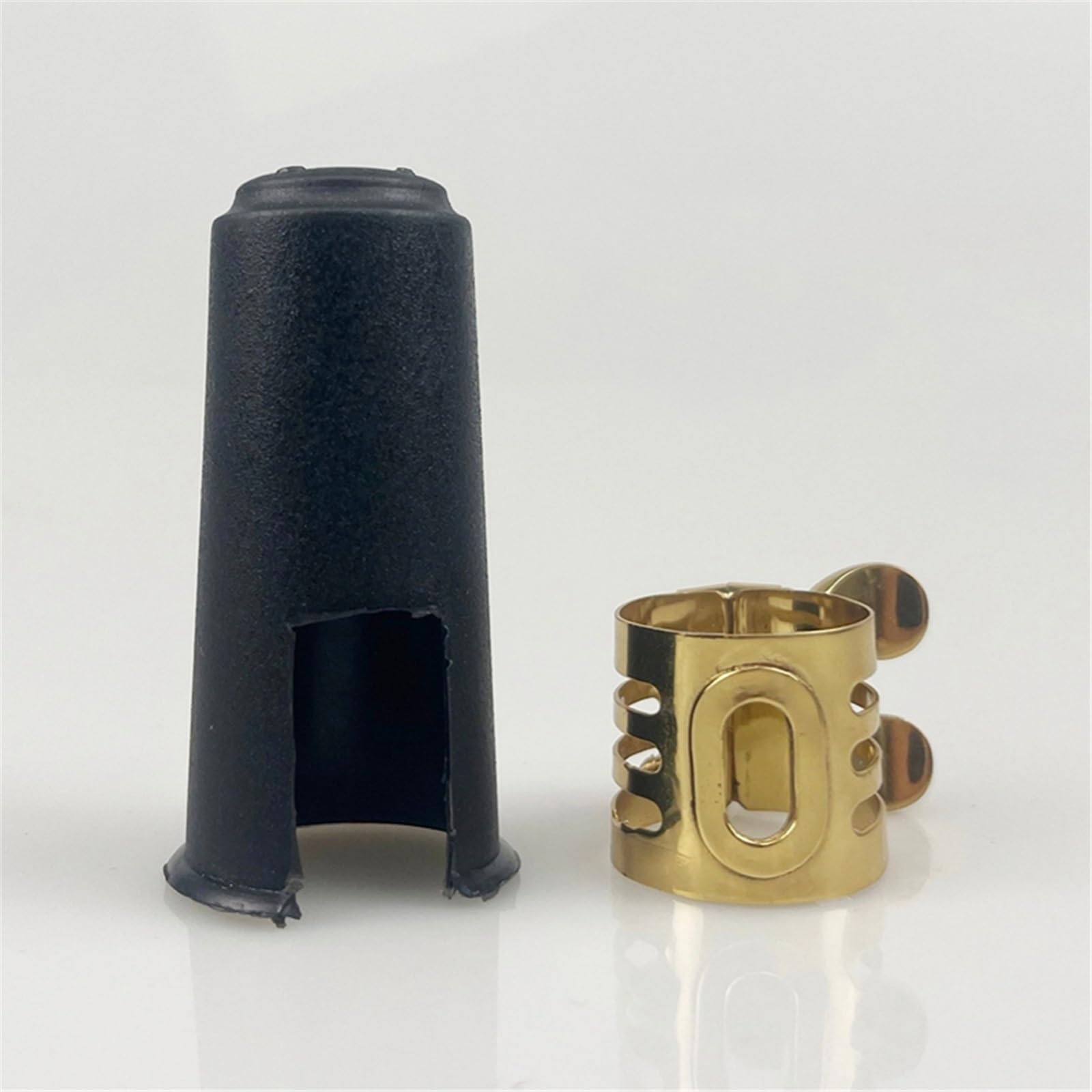 Morsetto per bocchino per sassofono contralto, morsetto per ance tenore e ancia acuta in metallo, accessori per strumenti musicali(Tenor)