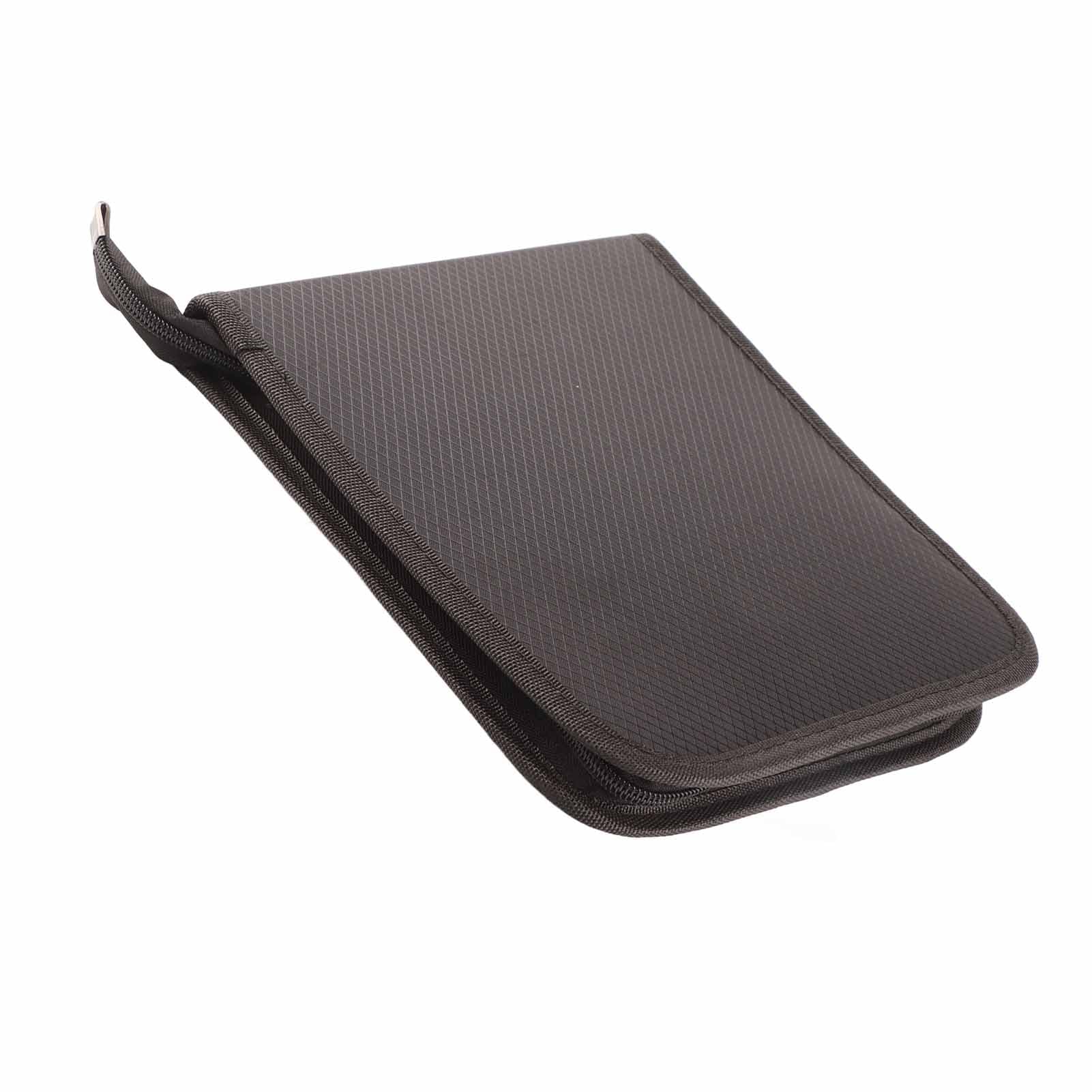 Ejoyous Astuccio per Matite, Astuccio in Tela 72 o 120 Scomparti con Supporti Elastici Individuali Portaoggetti Pieghevole con Cerniera Organizzatore di Grande capacità per Studenti Artisti Schizzi