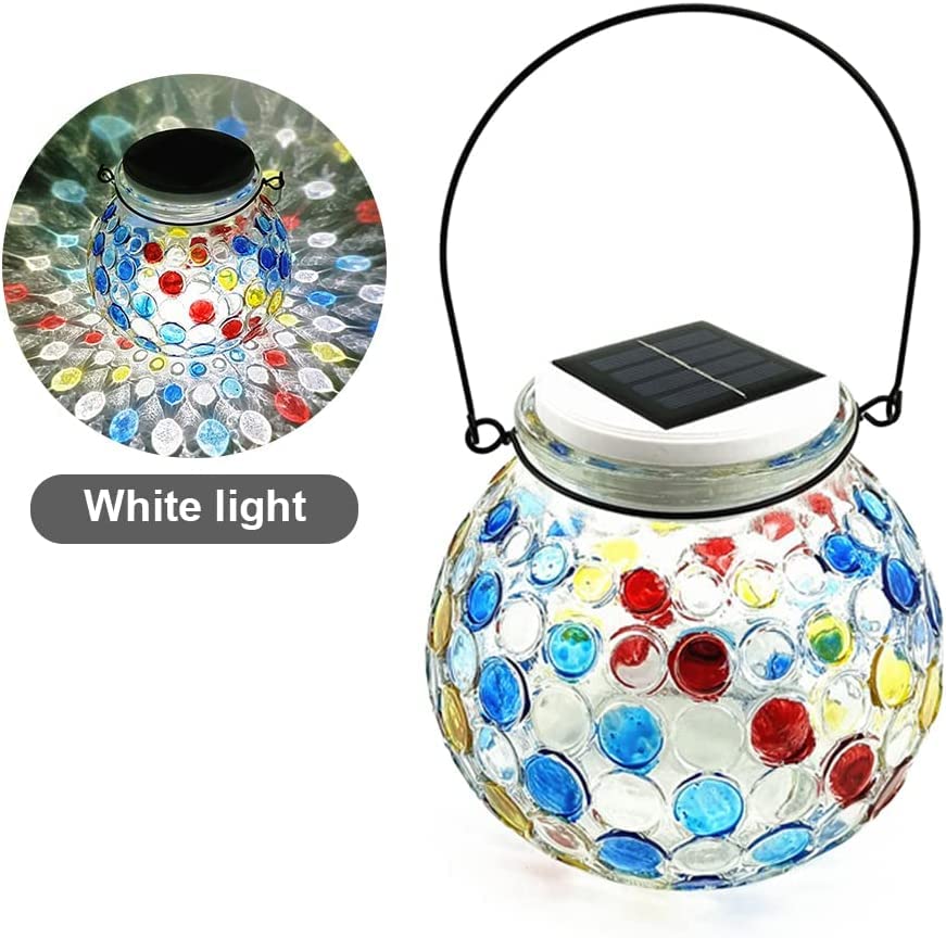 Amazon.co.jp : ソーラー ガラス ボール ライト、色が変わるソーラー