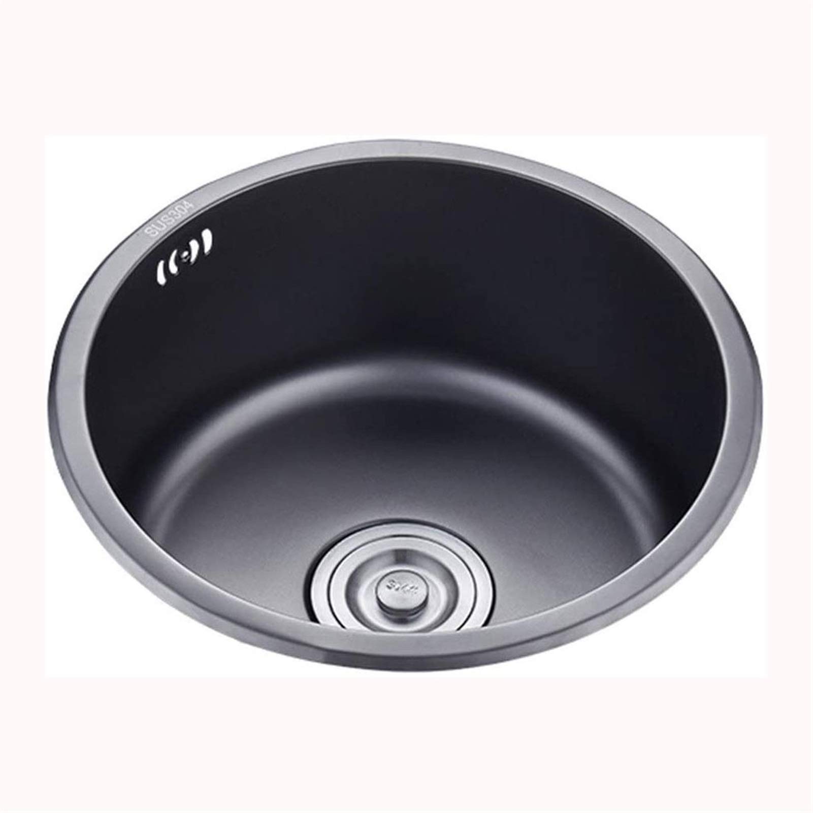 Buy Counter Basin Wash Basin Single Basin with Pull Out Faucet Round