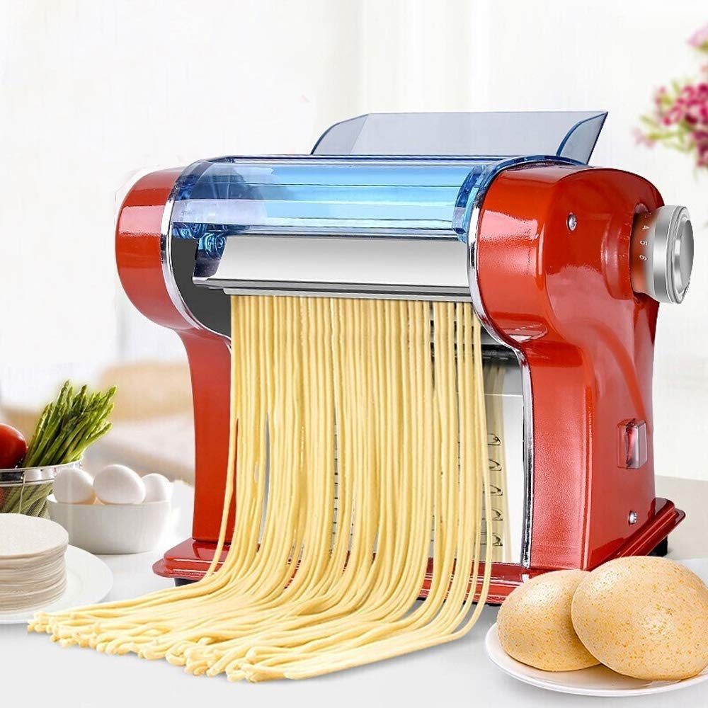 Sjdopulse Pasta Machine Noodle Maker Household Pressing Machine Electric Multifunctional Automatic Hand Rolling Noodles Dumplings For Kitchen Pasta Cutter