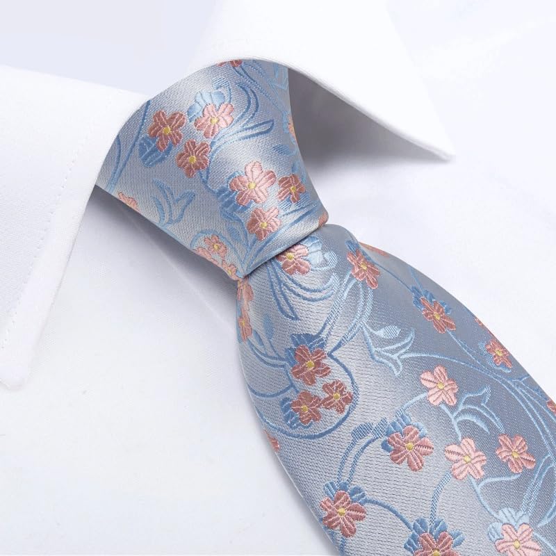Corbata masculina de 8 cm para negocios y eventos miniatura 4