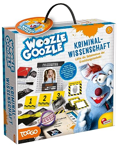 Lisciani - WOOZLE GOOZLE - Die Wissenschaft der Detektive - Pädagogisches Spiel - Nachahmungsspiel - Denk- und Analysespiel - Für Kinder ab 8 Jahren