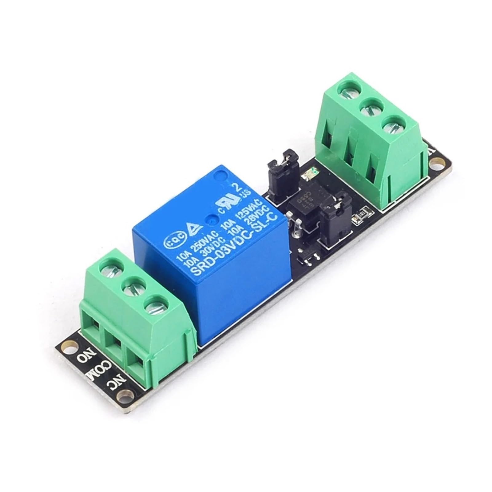 Module relais pilote 3.3V avec optocoupleur pour commuter vos circuits sans interférences