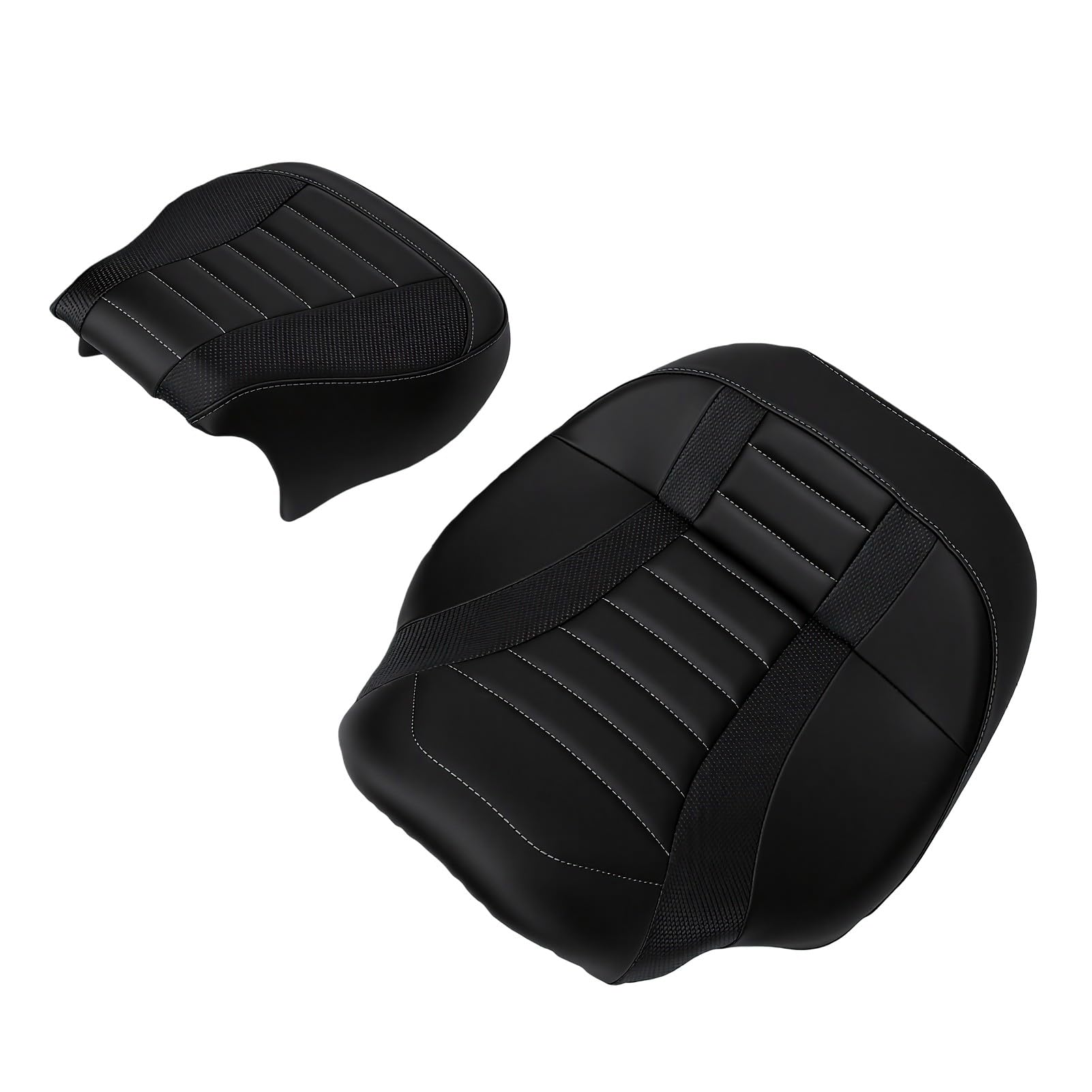 Asiento de Motocicleta, Asiento Delantero y Trasero para Conductor y
