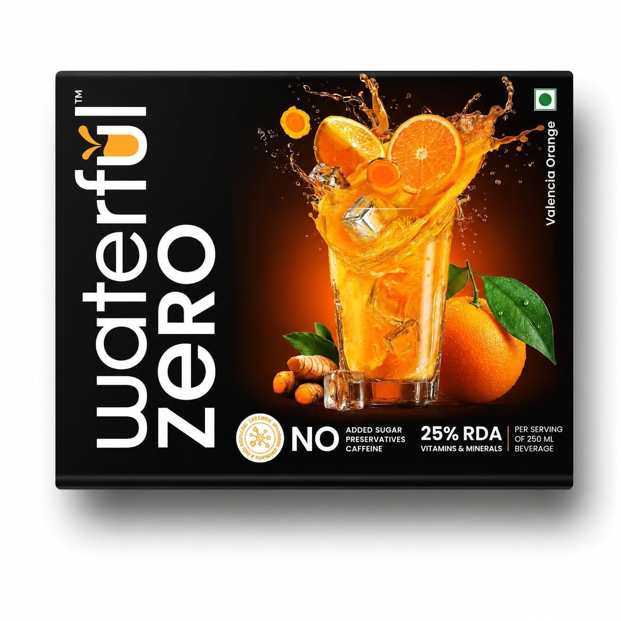 Waterful Zero Valencia Orange Daily Hydration Mix | Zero Added Sugar | 10+ Vitamins & Minerals | 3 Electrolytes | Instant Electrolyte Drink Mix for Energy, Hydration & Immunity Support | 7.5g x 15 Sachets (PACK OF 4)-image-7